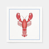 Kreeft Bak kreeft Fest Kustkust Keuken Servet (Voorkant)