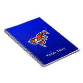 Kreeft; Blauw Notitieboek (Rechterzijde)