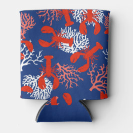 Kreeft Boil Party Rood Wit en Blauw Zeevruchten Blikjeskoeler