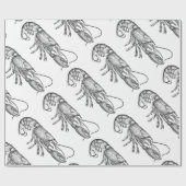  kreeft cadeaupapier (Vlak)