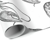  kreeft cadeaupapier (Rol Hoek)