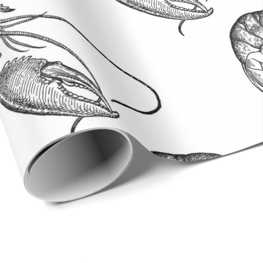 kreeft cadeaupapier (Rol Hoek)