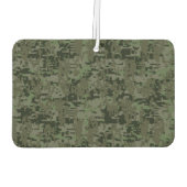 Kreeft Dierenriem Symbool op groene digitale camou Luchtverfrisser (Achterkant)