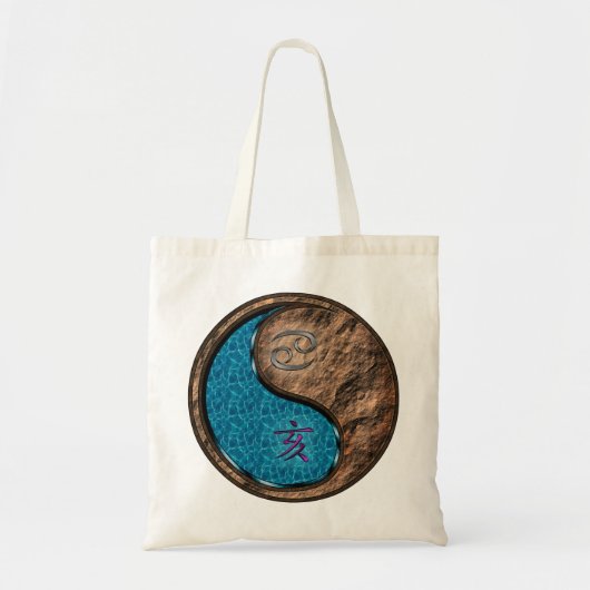 Kreeft & Earth Boar Tote Bag (Voorkant)