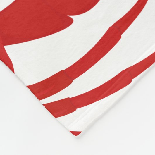 kreeft fleece deken (Hoek)