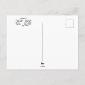 Kreeft geboortemaand juli  ansichtkaart briefkaart (Achterkant)