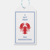 Kreeft gepersonaliseerde cadeau Labels Cadeaulabel (Voorkant)