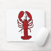 kreeft is rood muismat (Met muis)