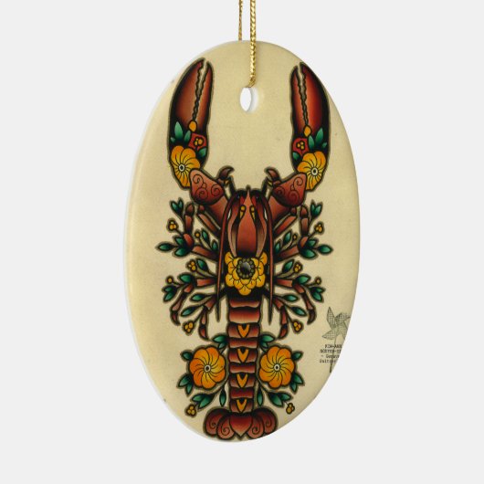 kreeft keramisch ornament (Rechts)