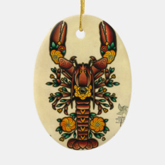 kreeft keramisch ornament