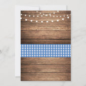 Kreeft Koken BBQ Alle Leeftijden Verjaardagsfeest Kaart (Achterkant)