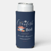 Kreeft Koken Familie Picknick Zeevruchten Betrokke Seltzer Blikjeskoeler (Seltzer Achterkant)