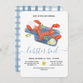 Kreeft Kook Bakje Kaart (Voorkant / Achterkant)