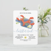 Kreeft Kook Bakje Kaart (Staand voorkant)