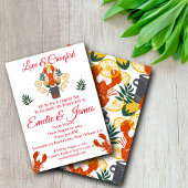 Kreeft Kook Engagement Feest – Zeevruchten Barbecu Kaart