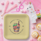 Kreeft Kook Engagement Zeebanket Feestje Papieren Bordje (Feest)