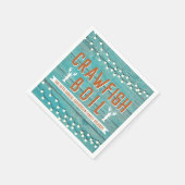 Kreeft Kook Familie Reünie Rivierkreeft Rustieke T Servet (Hoek)