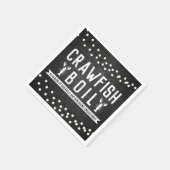 Kreeft Kook Verlovingsfeest Servet (Hoek)