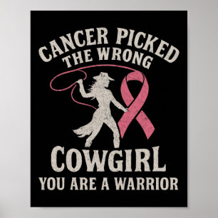 Kreeft koos de verkeerde cowgirl die je bent Poster