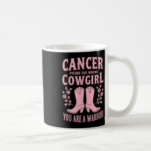 Kreeft koos de verkeerde cowgirl je bent een krijg koffiemok