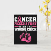 Kreeft koos een gevecht met de verkeerde kuiken bo kaart (Gele Bloem)