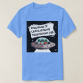 Kreeft krabben T-shirt (Design voorkant)