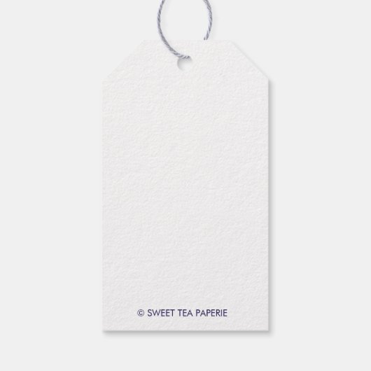 Kreeft Kustchic Custom Gift Labels Cadeaulabel (Achterkant)