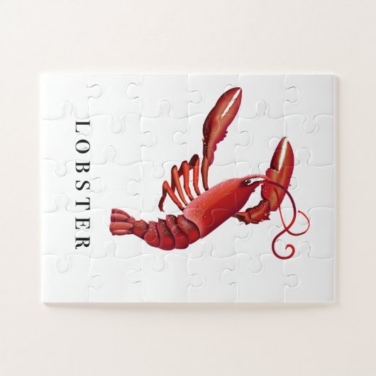 Kreeft Legpuzzel (Horizontaal)