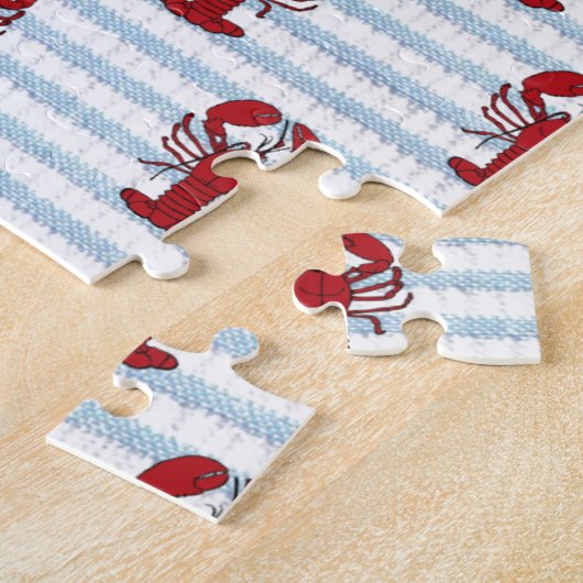 kreeft legpuzzel (Zijkant)