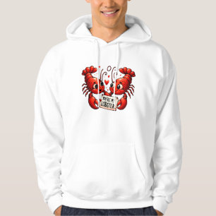 kreeft liefde puns hoodie