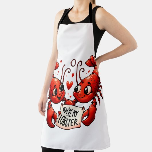 kreeft liefde puns schort (Insitu)