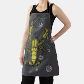 Kreeft Liefde Schort in grijs (Insitu)