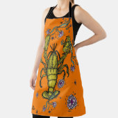 Kreeft Liefde Schort in Sinaasappel (Insitu)
