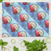 kreeft liefhebbers handdoek (Gevouwen)
