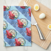 kreeft liefhebbers handdoek (Quarter Fold)