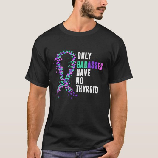 Kreeft lint thyroïdectomie verwijdering chirurgie t-shirt (Voorkant)