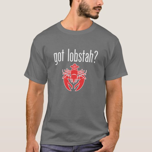 Kreeft lobstah t-shirt (Voorkant)