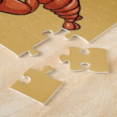 Kreeft Mobster 🦞 Funny Cartoon Gangster Legpuzzel (Zijkant)