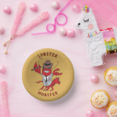 Kreeft Mobster 🦞 Funny Cartoon Gangster Papieren Kommen (Feest)