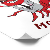 Kreeft Mobster 🦞 Grappige Gangster Grote Gag Gift Poster (Hoek)