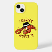 Kreeft Mobster 🦞 Schattigee Cartoon gangster met Case-Mate iPhone Case (Achterkant)