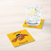 Kreeft Mobster 🦞 Schattigee Cartoon gangster met Kartonnen Onderzetters (Insitu)