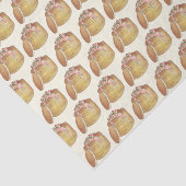 Kreeft Newburg Newberg Retro Seafood Vol-au-Vent Tissuepapier (Detail)