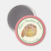 Kreeft Newburg Newberg Vis en zeevruchten Diner Pa Magneet (Voorkant / Achterkant)