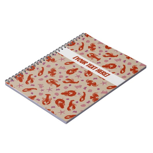 Kreeft - Notitieboek (Linkerzijde)