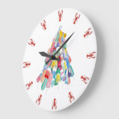 Kreeft O'Clock - Rood Grote Klok (Hoek)