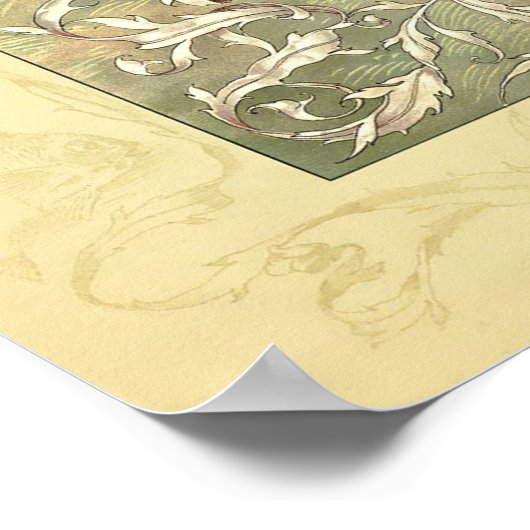 kreeft onderzees leven in zee poster (Hoek)