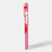 Kreeft Pop Bold Crustaceans op Snoep Stripes Case-Mate iPhone Case (Achterkant / Links)