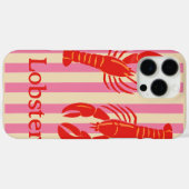Kreeft Pop Bold Schaaldieren op Suikerstrepen Case-Mate iPhone Case (Achterkant (horizontaal))