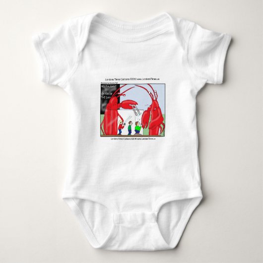 Kreeft Restaurant Grappige T-shirts Mokken & Cadea (Voorkant)